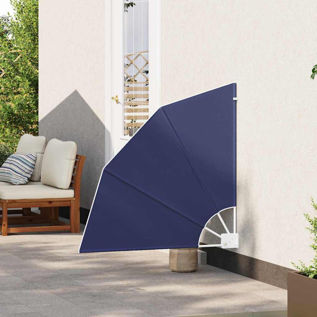 vidaXL Ekran Prywatności Balkonowej 115 x 115 cm Poliester Granatowy
