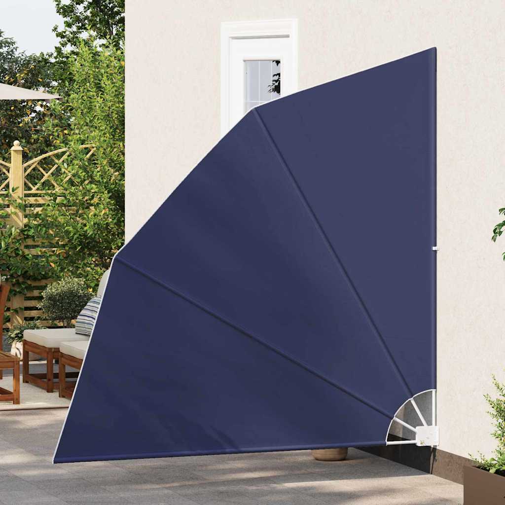 vidaXL Ekran Prywatności Balkonowej 210 x 210 cm Poliester Granatowy