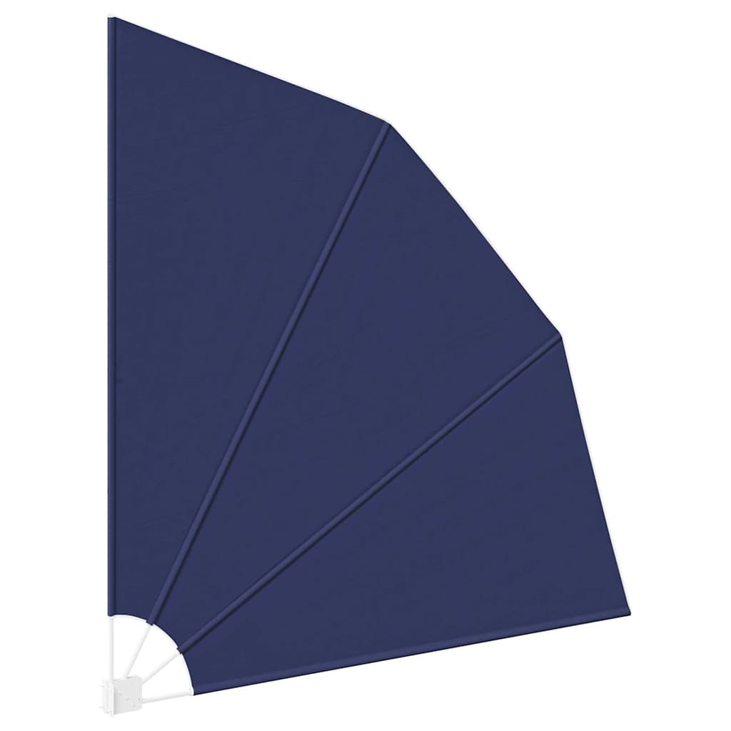 vidaXL Ekran Prywatności Balkonowej 210 x 210 cm Poliester Granatowy