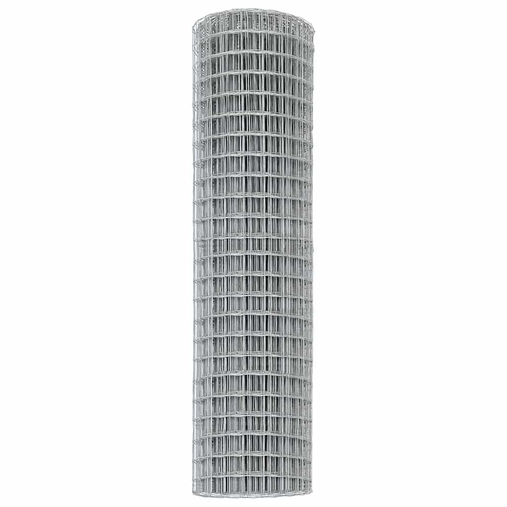 vidaXL Ogrodzenie Euro 1,2 x 10 m Żelazo pokryte PVC