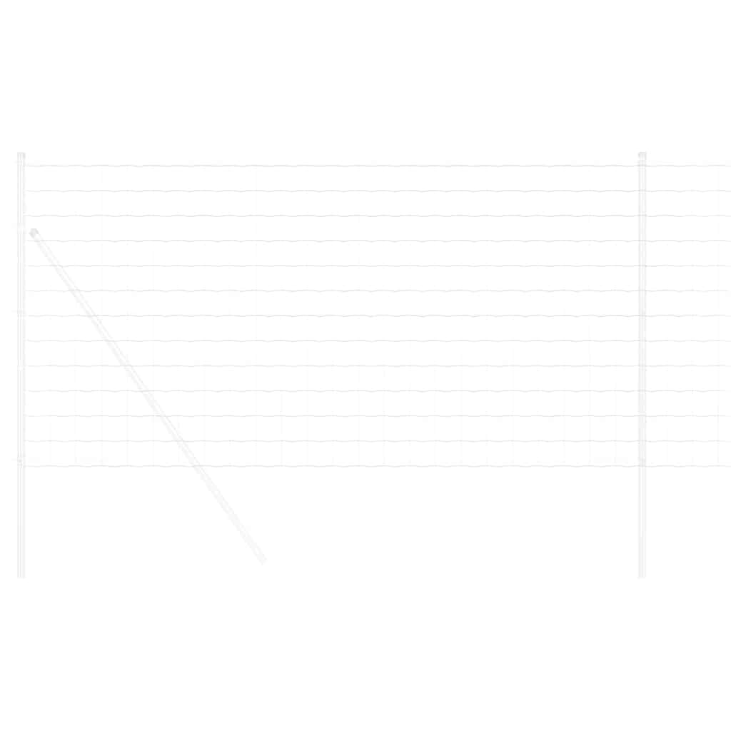 vidaXL Ogrodzenie Euro 1,4 x 10 m Żelazo pokryte PVC