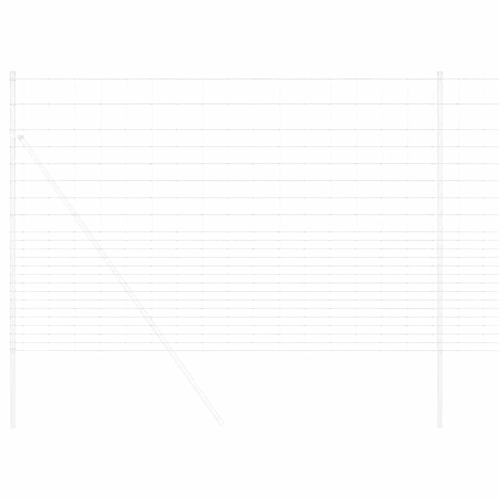 vidaXL Dziki Płot Ocynk na gorąco 1000 x 150 x 0.18 cm Żelazo