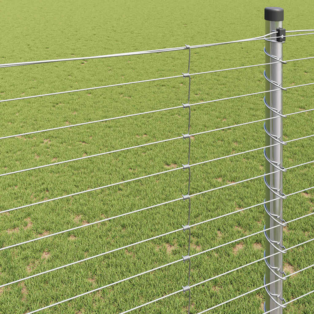 vidaXL Dziki Płot Ocynk na gorąco 1000 x 150 x 0,18 cm Żelazo