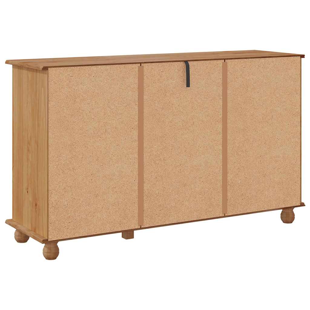 vidaXL Bufet z szufladą ASKIM 133,5 x 40 x 79 cm Lite drewno sosnowe