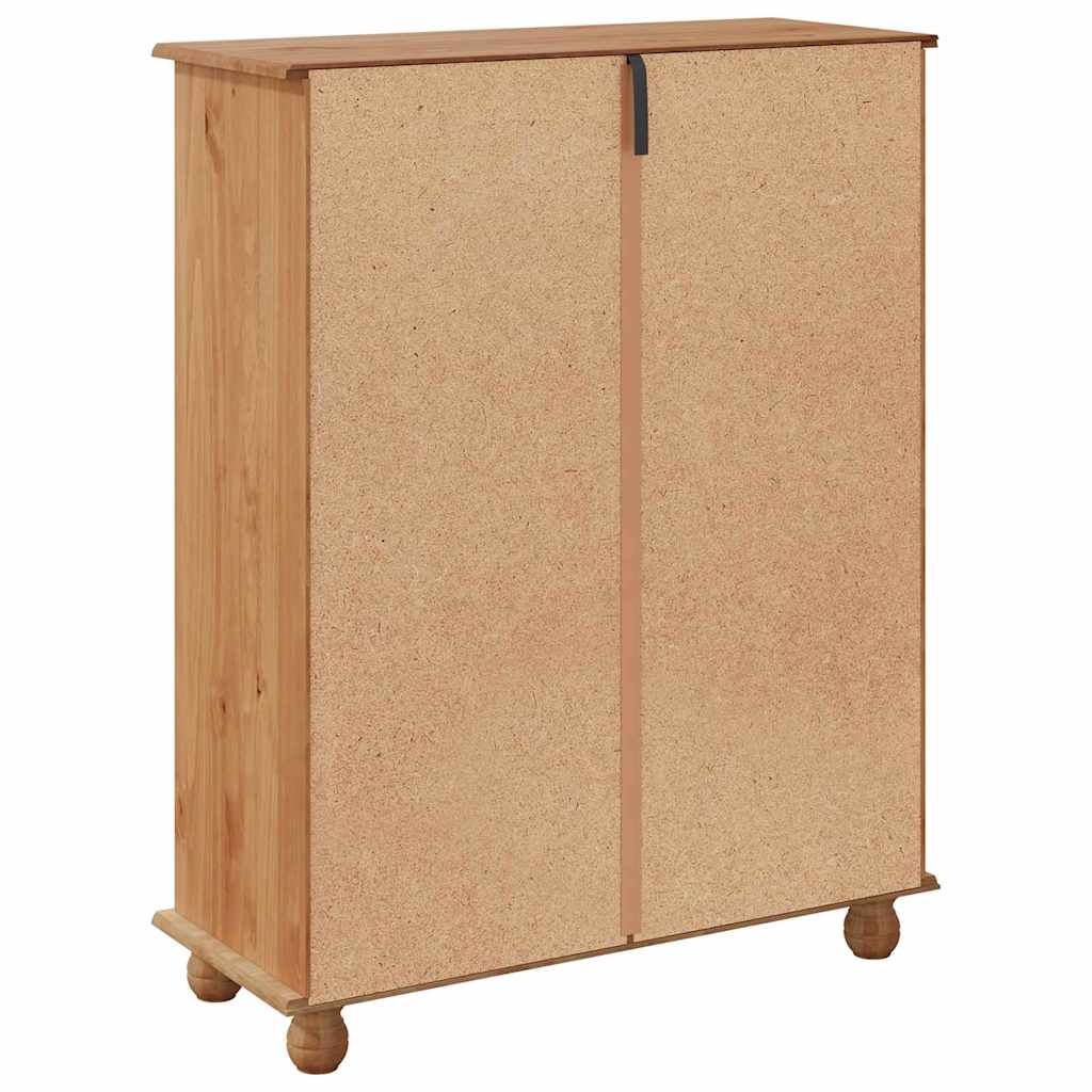 vidaXL Szafka na buty z szufladą ASKIM Brązowy 85 x 35 x 108 cm