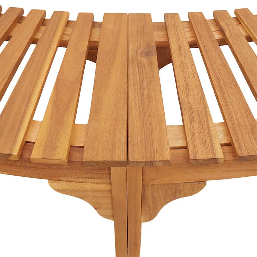 vidaXL Otoczenie wanny z hydromasażem Brązowy Ø275 x 55,5 cm