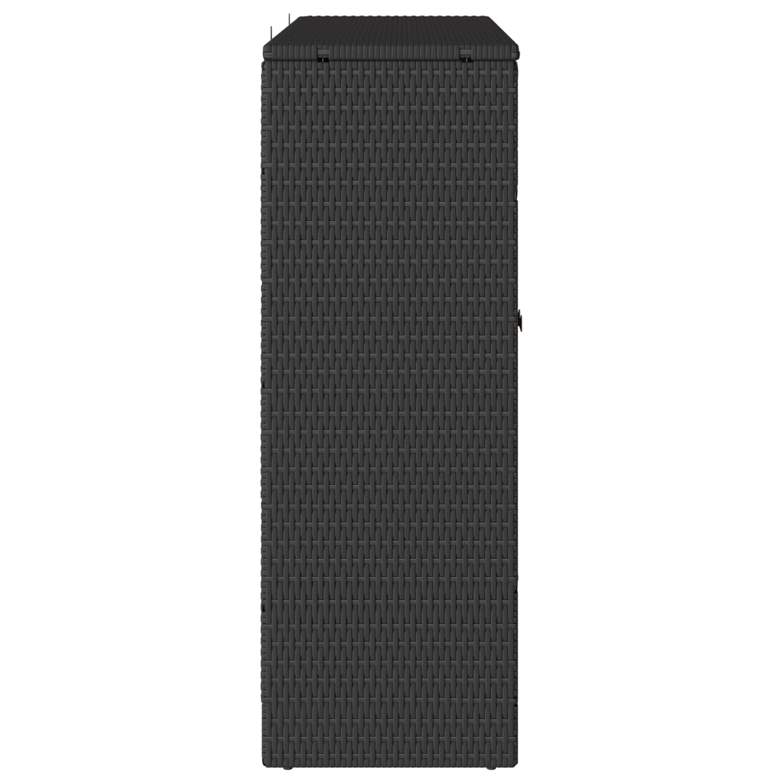 vidaXL Szafka do przechowywania Czarny 100 x 36 x 102 cm rattan