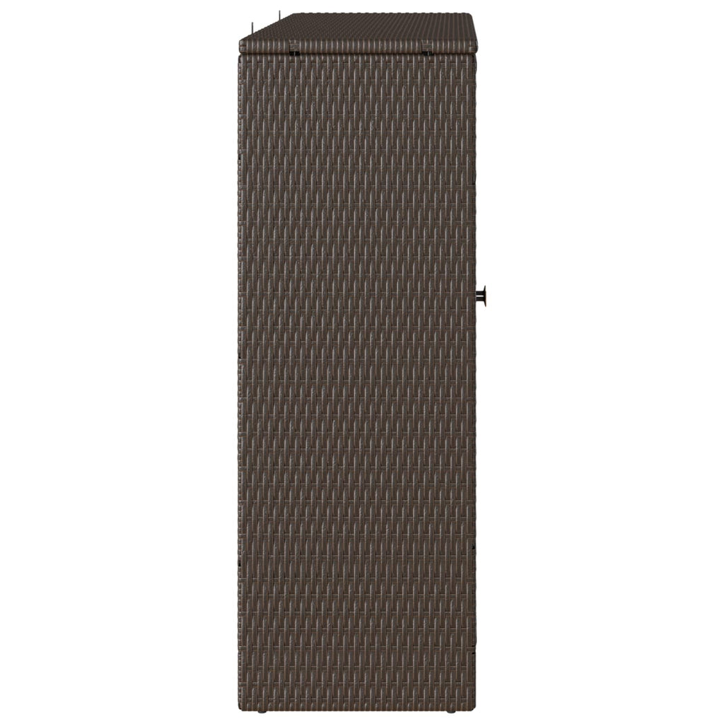 vidaXL Szafka do przechowywania Brązowy 100 x 36 x 102 cm rattan