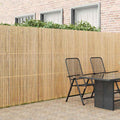 vidaXL Bambusowe ogrodzenie Naturalny 400 x 180 cm Bambus