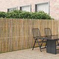 vidaXL Bambusowe ogrodzenie Naturalny 400 x 150 cm Bambus