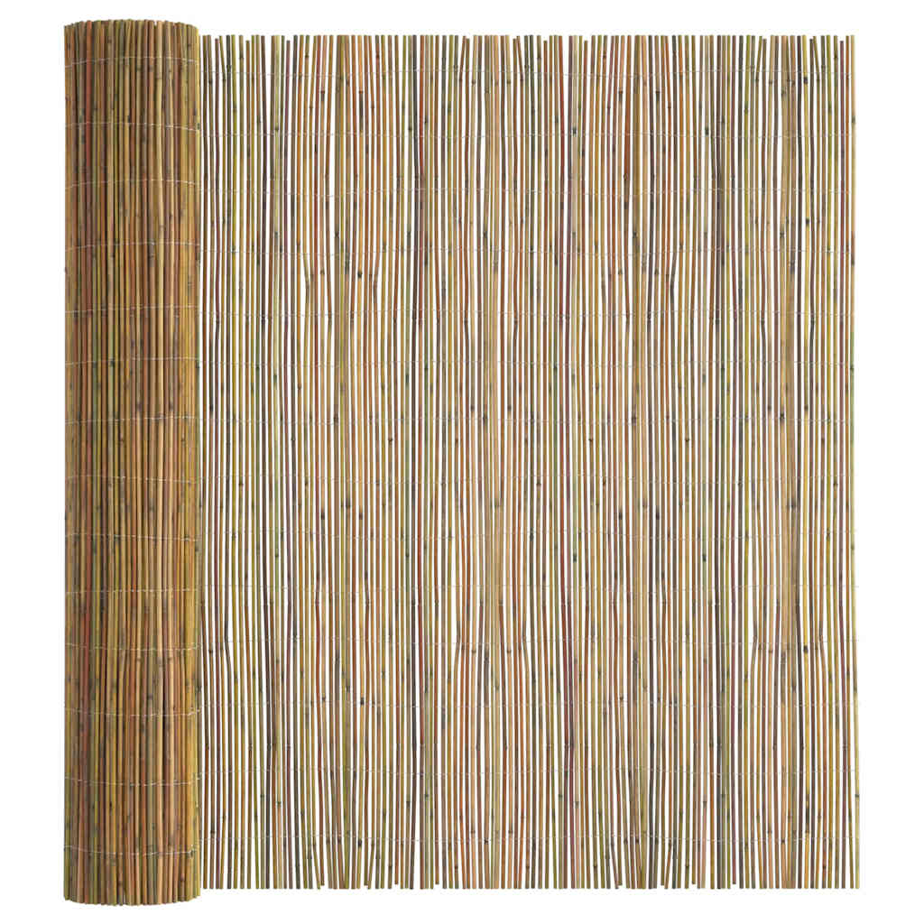 vidaXL Bambusowe ogrodzenie Naturalny 500 x 180 cm Bambus