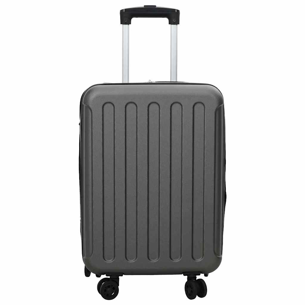 vidaXL Walizka Z blokadą ciemno szary 34 x 23 x 55.5 cm Plastik ABS