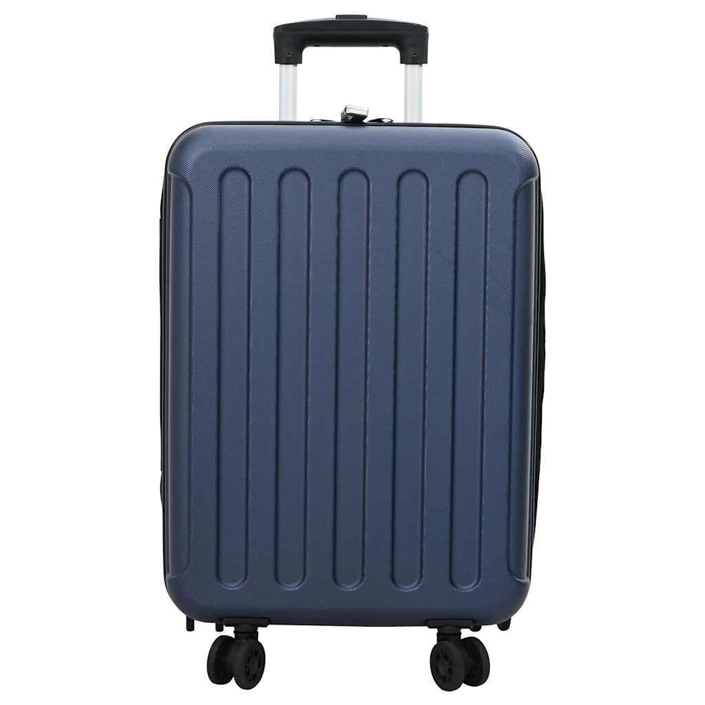 vidaXL Walizka Z blokadą granatowy 34 x 23 x 55.5 cm Plastik ABS