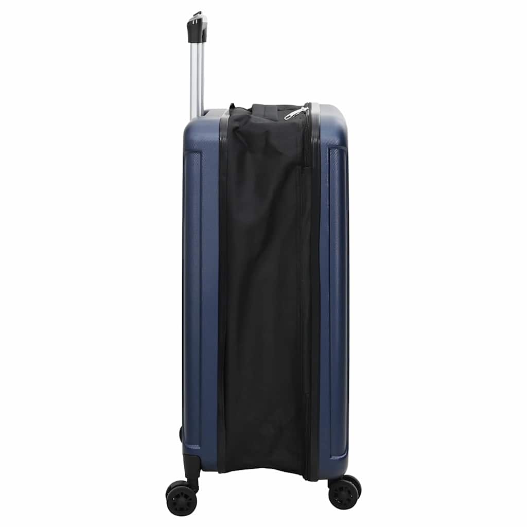 vidaXL Walizka Z blokadą granatowy 34 x 23 x 55.5 cm Plastik ABS
