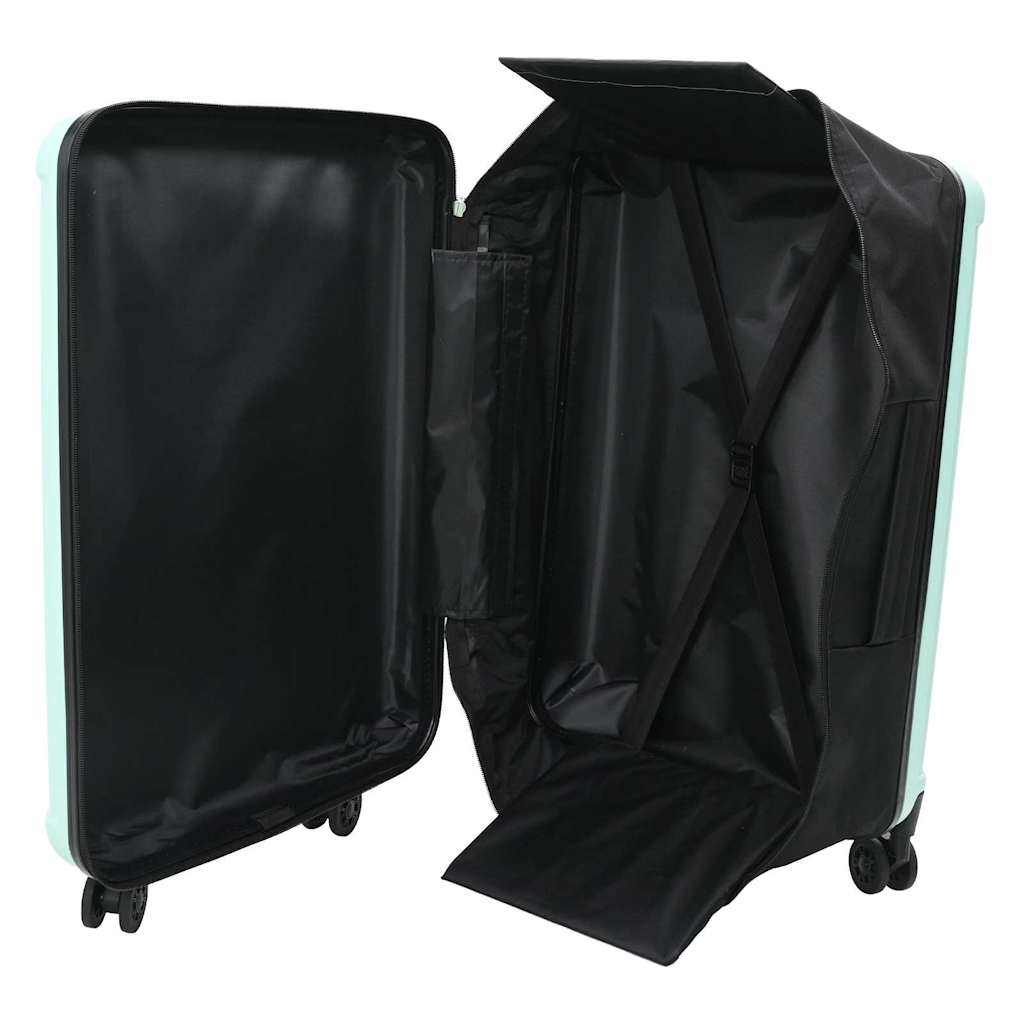 vidaXL Walizka Z blokadą miętowy 34 x 23 x 55.5 cm Plastik ABS