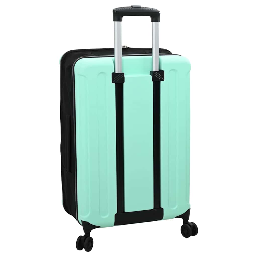 vidaXL Walizka Z blokadą miętowy 43 x 27 x 66 cm Plastik ABS