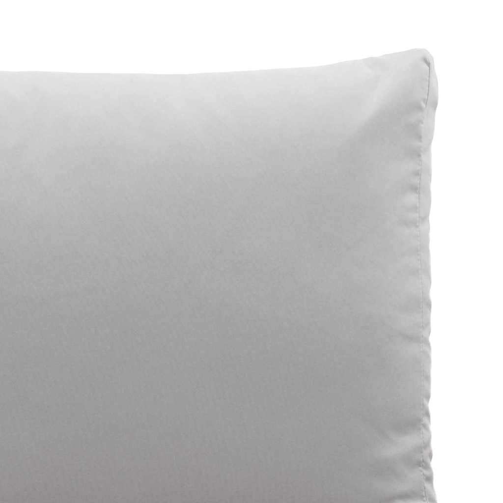 vidaXL Sofa Ogrodowa z poduszką Jasnoszary 200,5 x 70 x 85,5 cm Stal