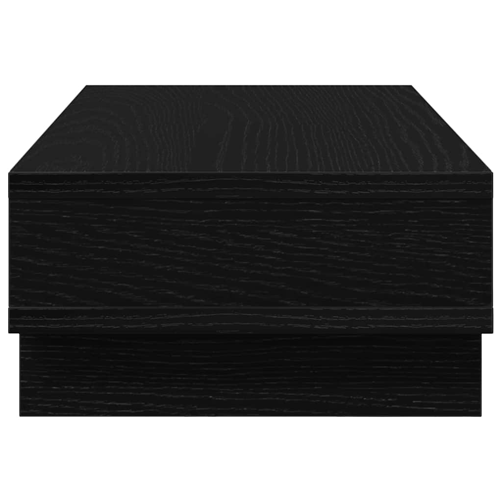 vidaXL Podstawka pod monitor, czarny dąb, 50x27x15 cm