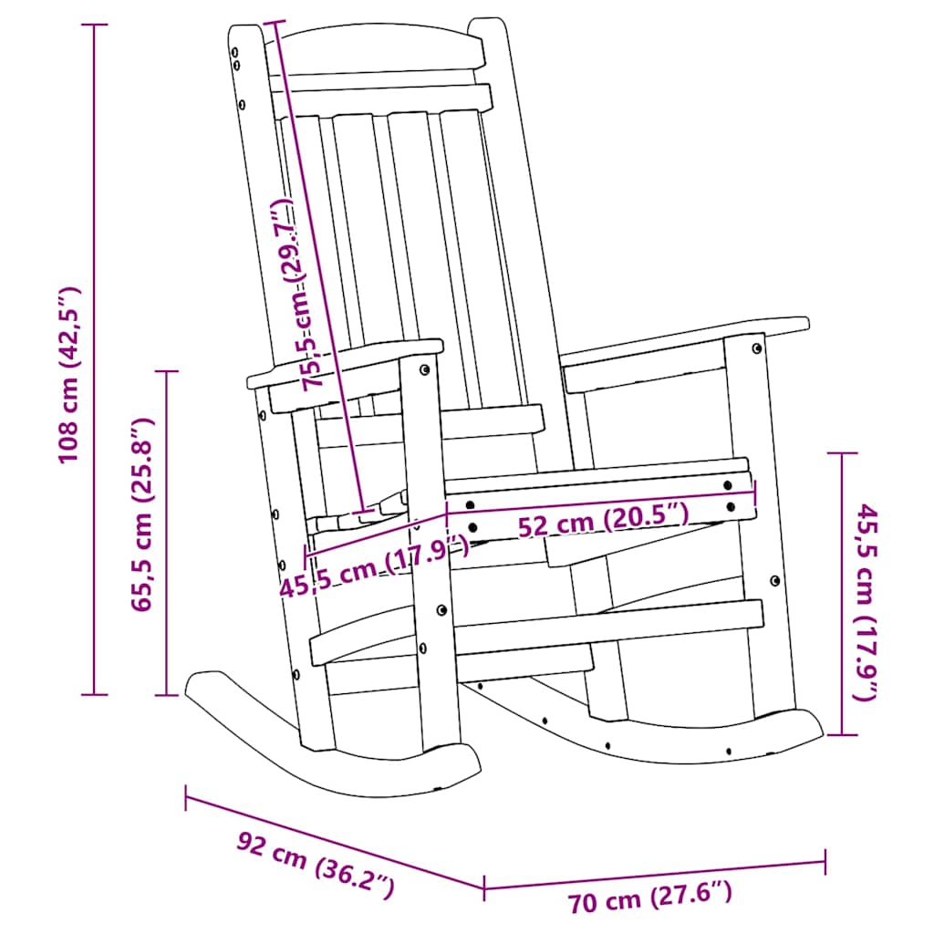 vidaXL Stołek barowy 2 pcs Jasnoszary 52 x 43 x 73,5 cm HDPE