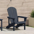 vidaXL Krzesło Adirondack Granatowy 82 x 74 x 92 cm HDPE