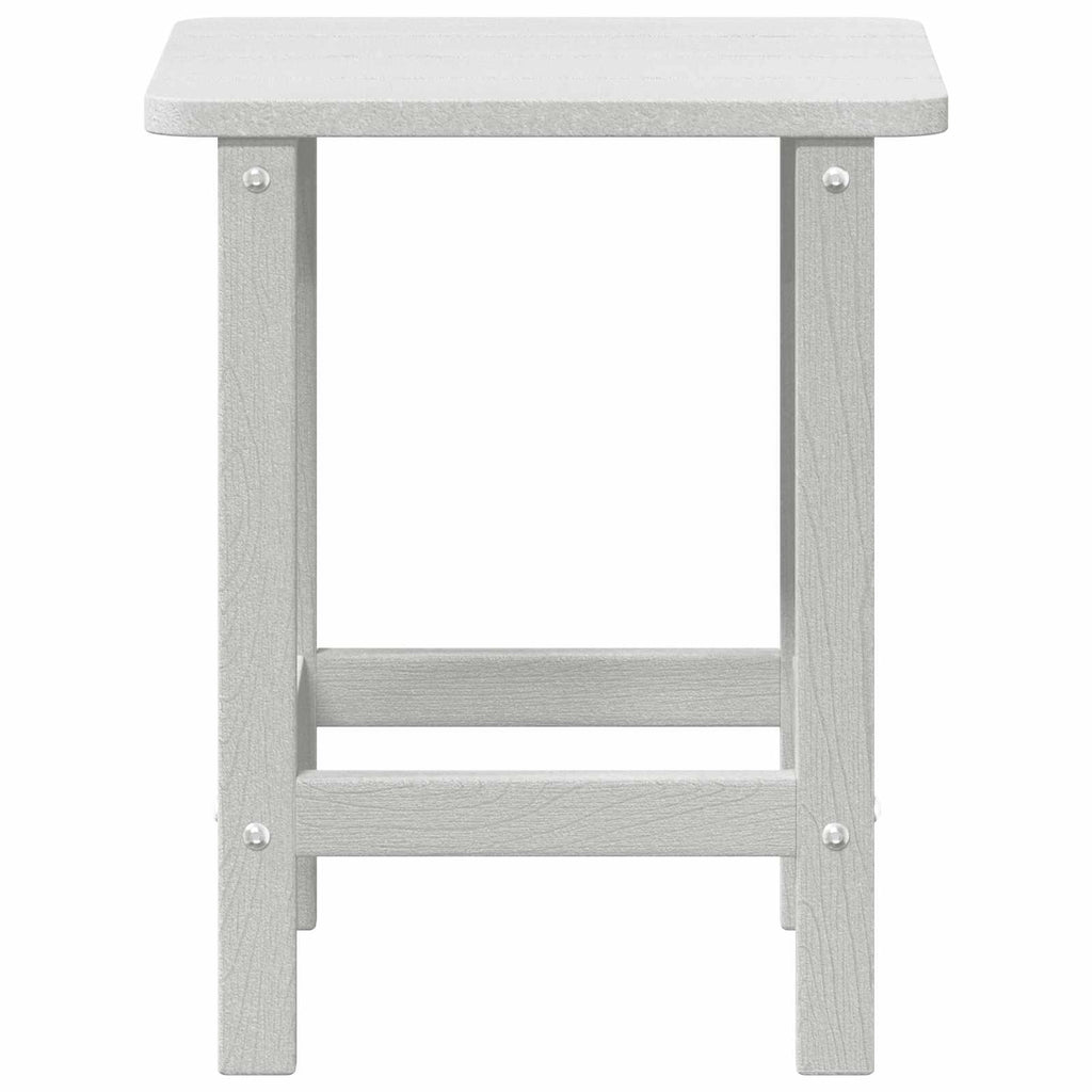 vidaXL Stolik boczny Biały 38 x 38 x 46 cm Polietylen
