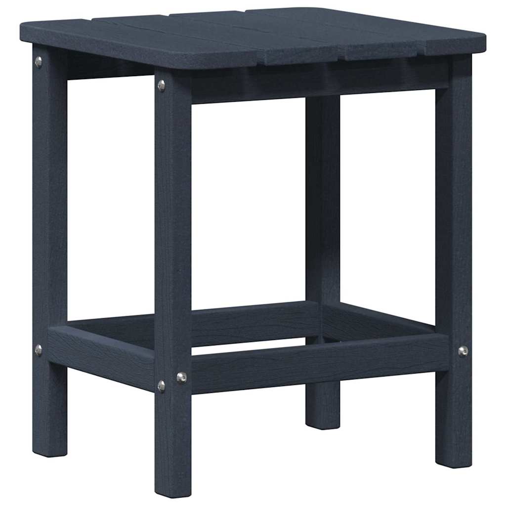 vidaXL Stolik boczny Granatowy 38 x 38 x 46 cm Polietylen