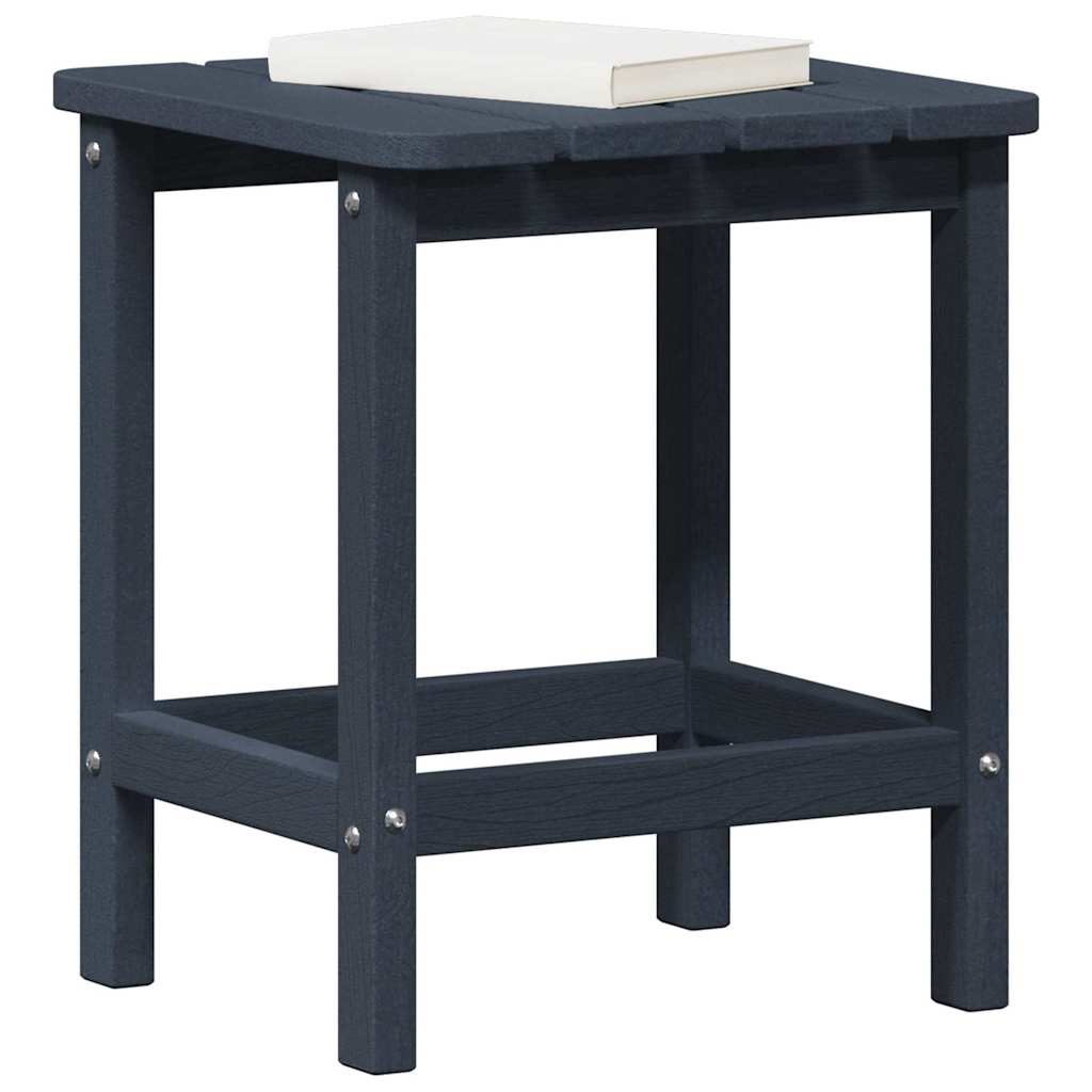 vidaXL Stolik boczny Granatowy 38 x 38 x 46 cm Polietylen
