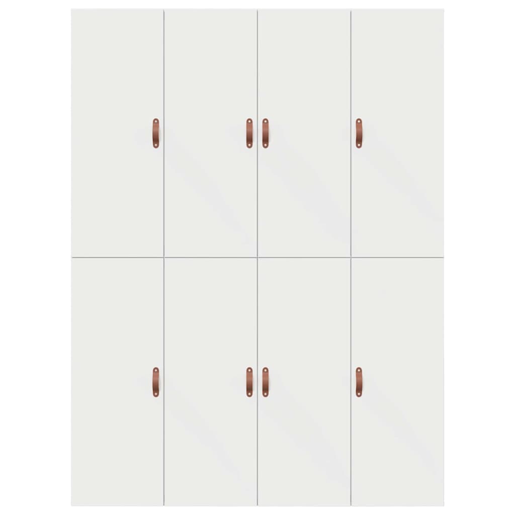 vidaXL Rama łóżka z miejscem na przechowywanie Biały 150 x 200 cm