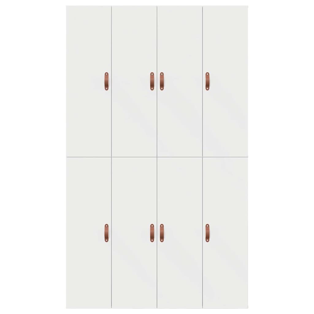vidaXL Rama łóżka z miejscem na przechowywanie Biały 120 x 190 cm