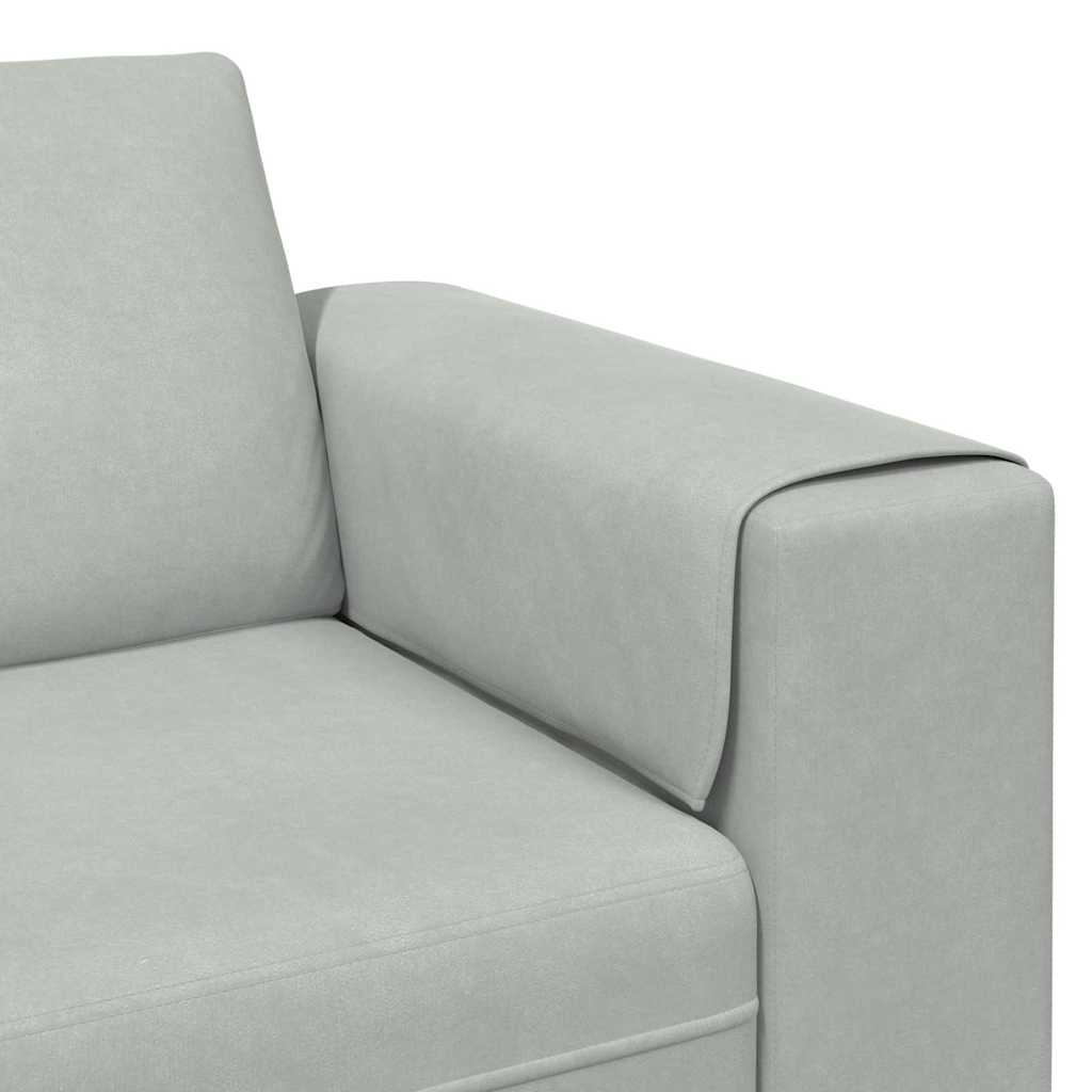 vidaXL Sofa do salonu Jasnoszary 250 x 77 x 76 cm