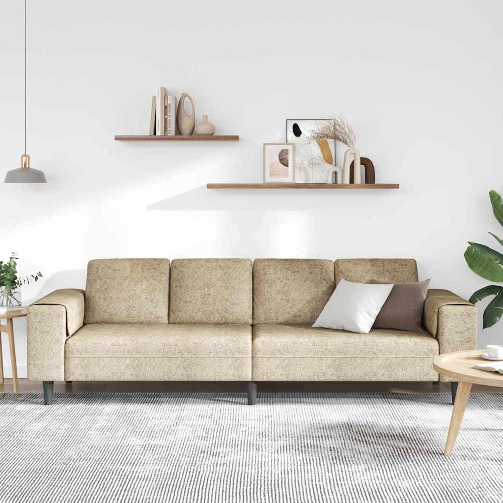vidaXL Sofa do salonu Jasnoszary 250 x 77 x 76 cm