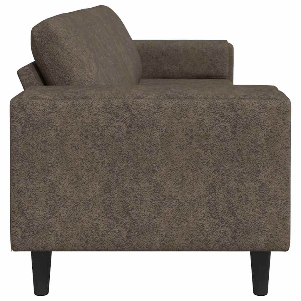 vidaXL Sofa do salonu Ciemnoszary 250 x 77 x 76 cm
