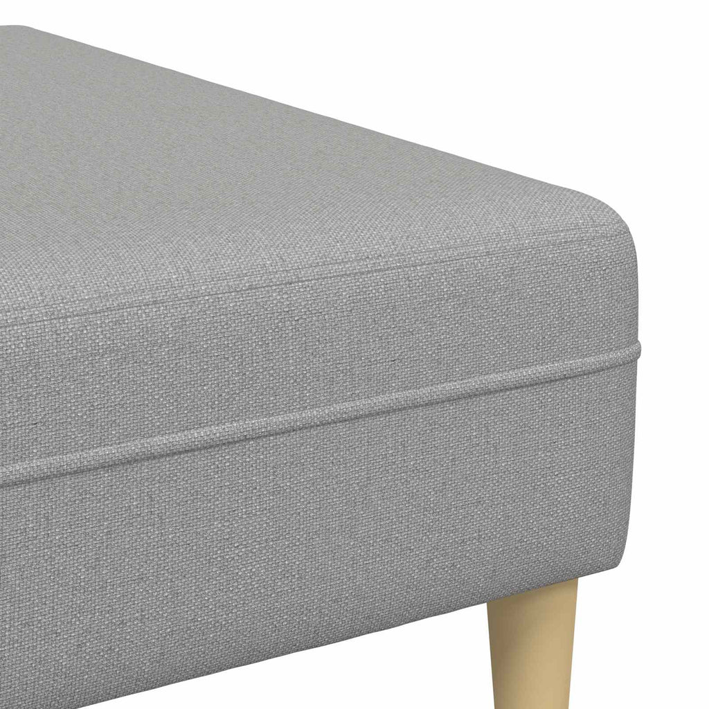vidaXL Sofa do salonu 3 pcs Szary chmur 250 x 188 x 76 cm Poliester