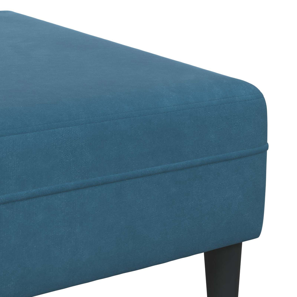 vidaXL Sofa do salonu 3 pcs Niebieski 250 x 188 x 76 cm