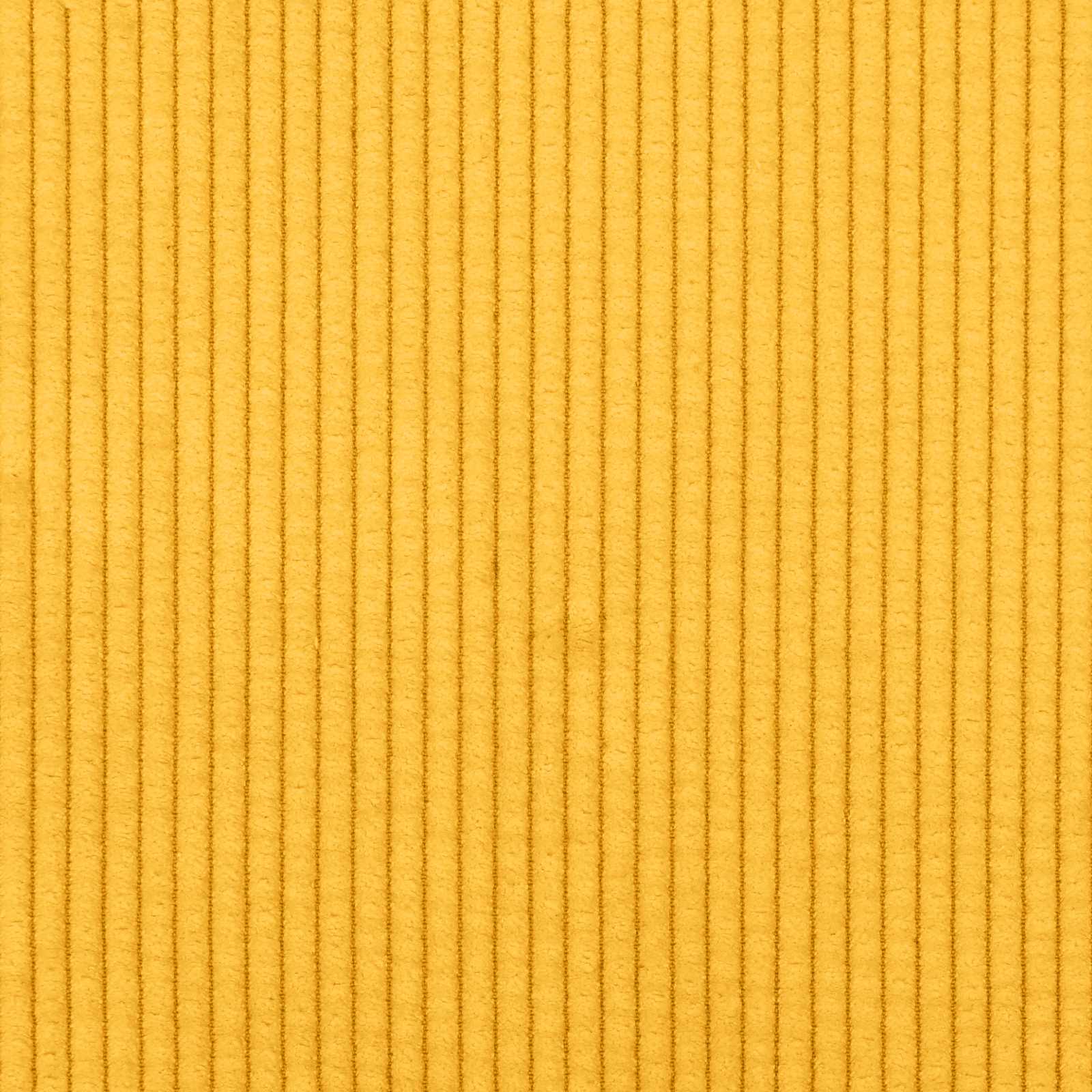 vidaXL Sofa Jasnożółty 250 x 188 x 76 cm Tkanina sztruksowa