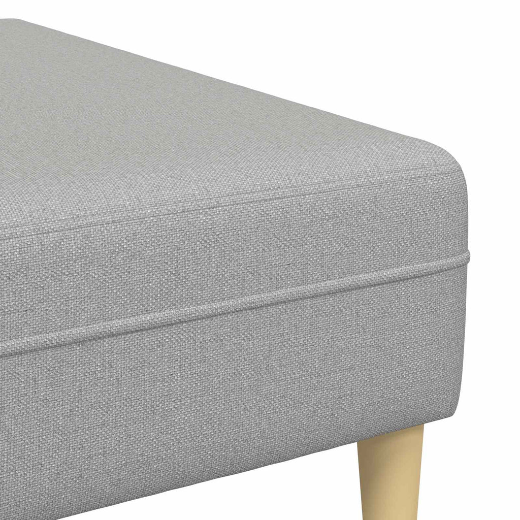 vidaXL Sofa 3 pcs Szary chmur 250 x 188 x 76 cm tkanina
