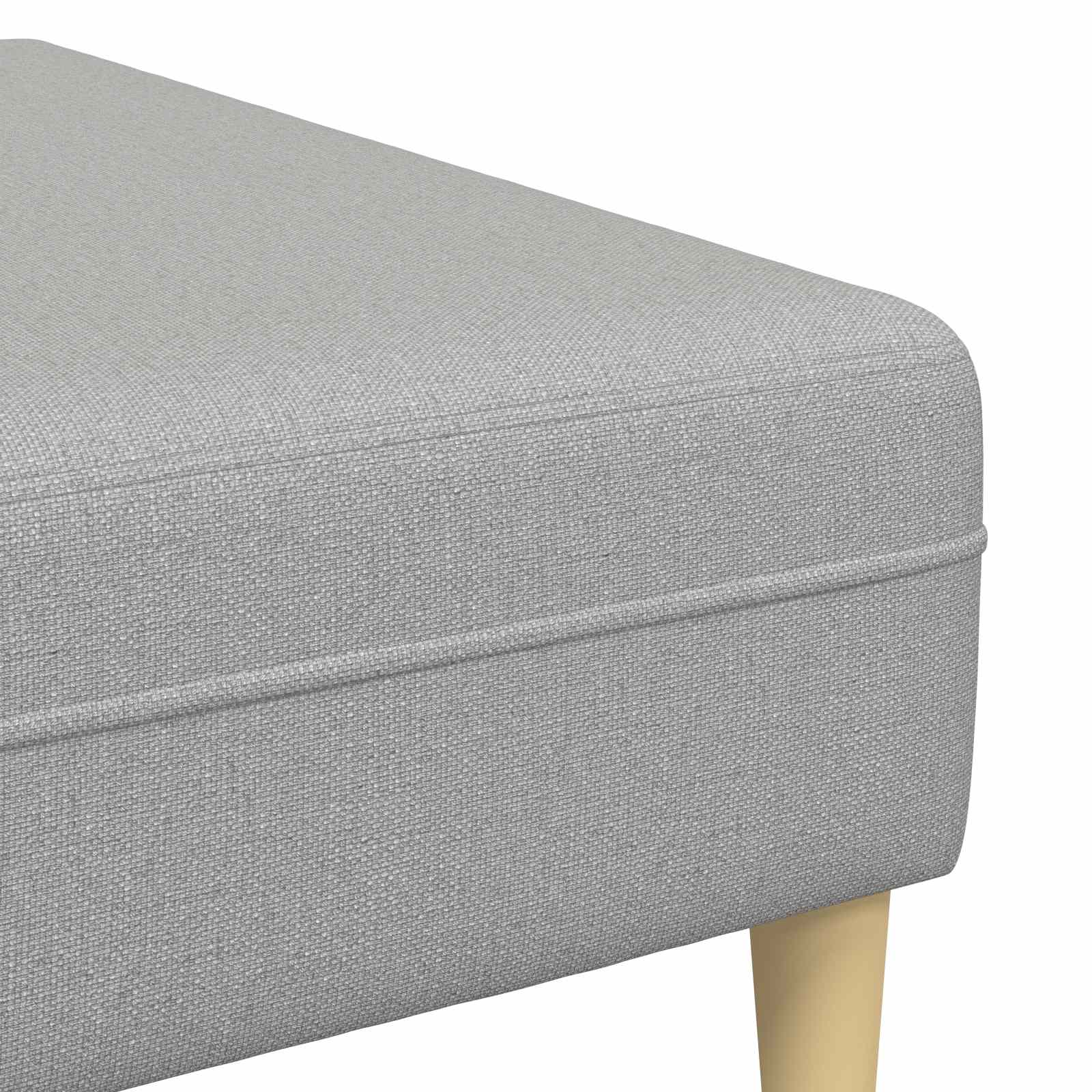 vidaXL Sofa 3 pcs Szary chmur 250 x 188 x 76 cm tkanina