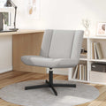 vidaXL Fotel obrotowy Szary chmur 63 x 75 x 76 cm tkanina