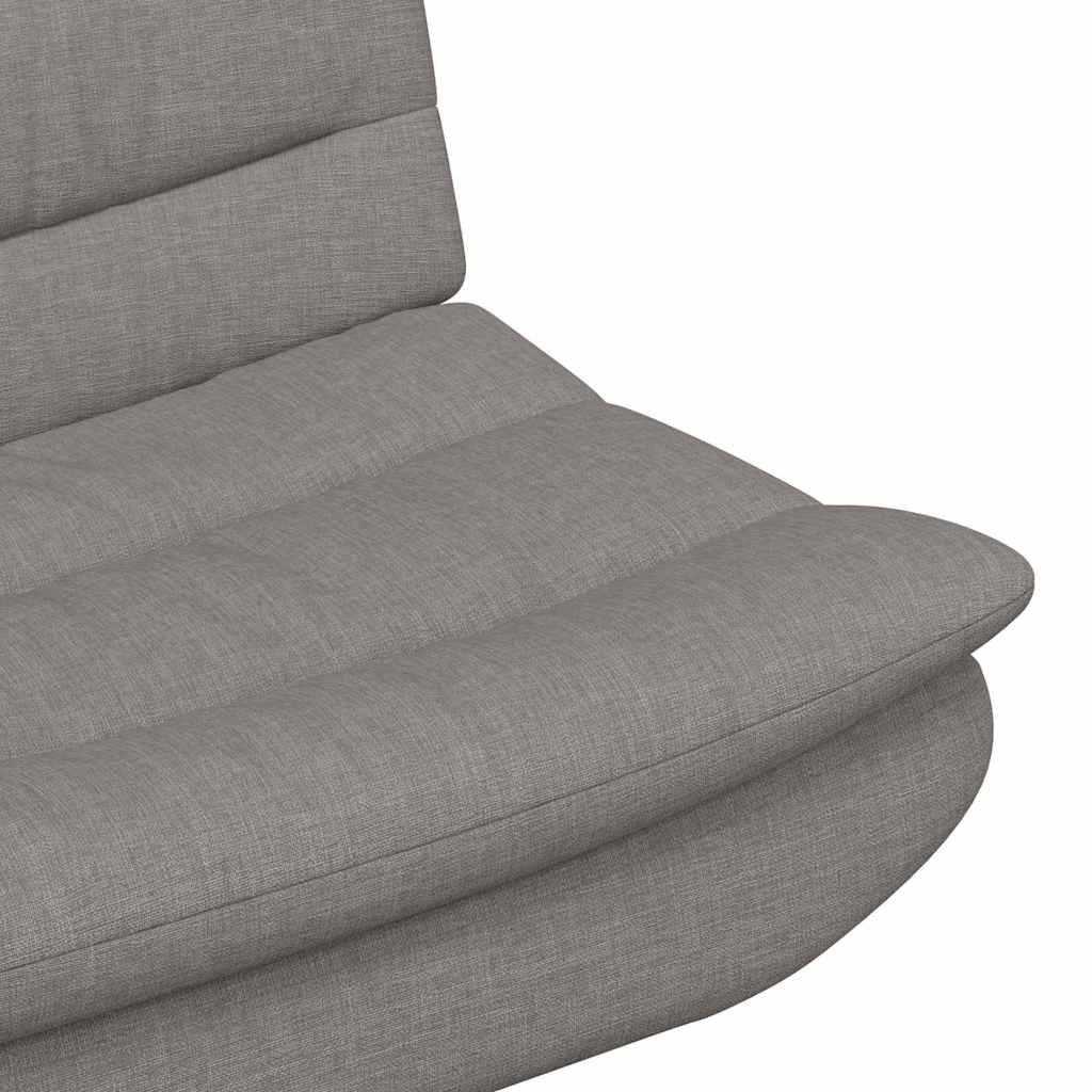 vidaXL Fotel obrotowy Ciemnoszary 63 x 75 x 76 cm tkanina