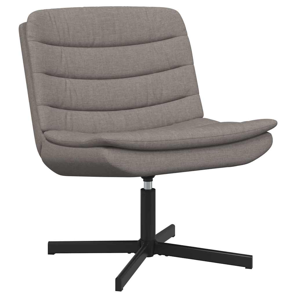 vidaXL Fotel obrotowy Ciemnoszary 63 x 75 x 76 cm tkanina