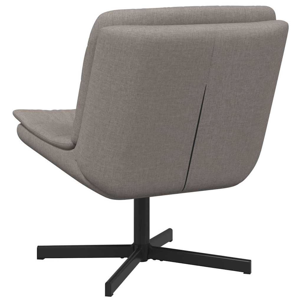 vidaXL Fotel obrotowy Ciemnoszary 63 x 75 x 76 cm tkanina
