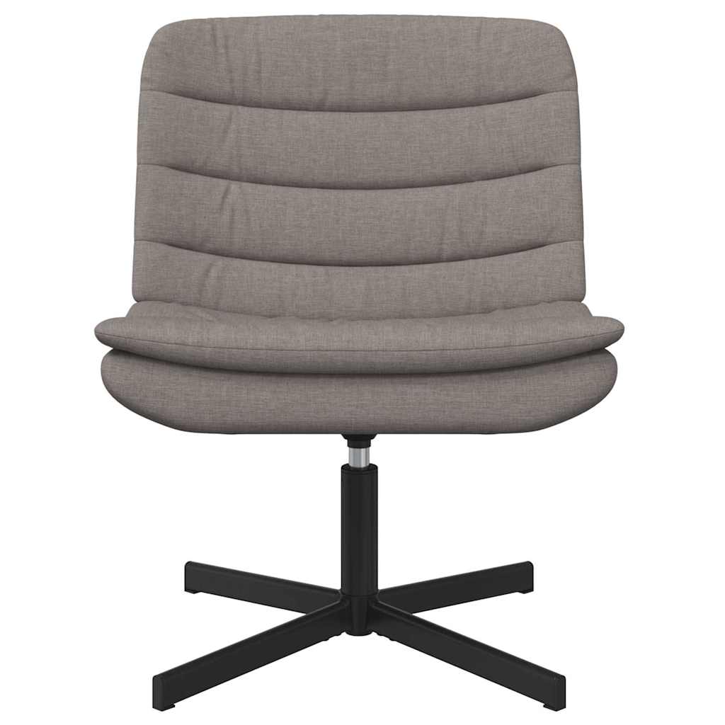 vidaXL Fotel obrotowy Ciemnoszary 63 x 75 x 76 cm tkanina