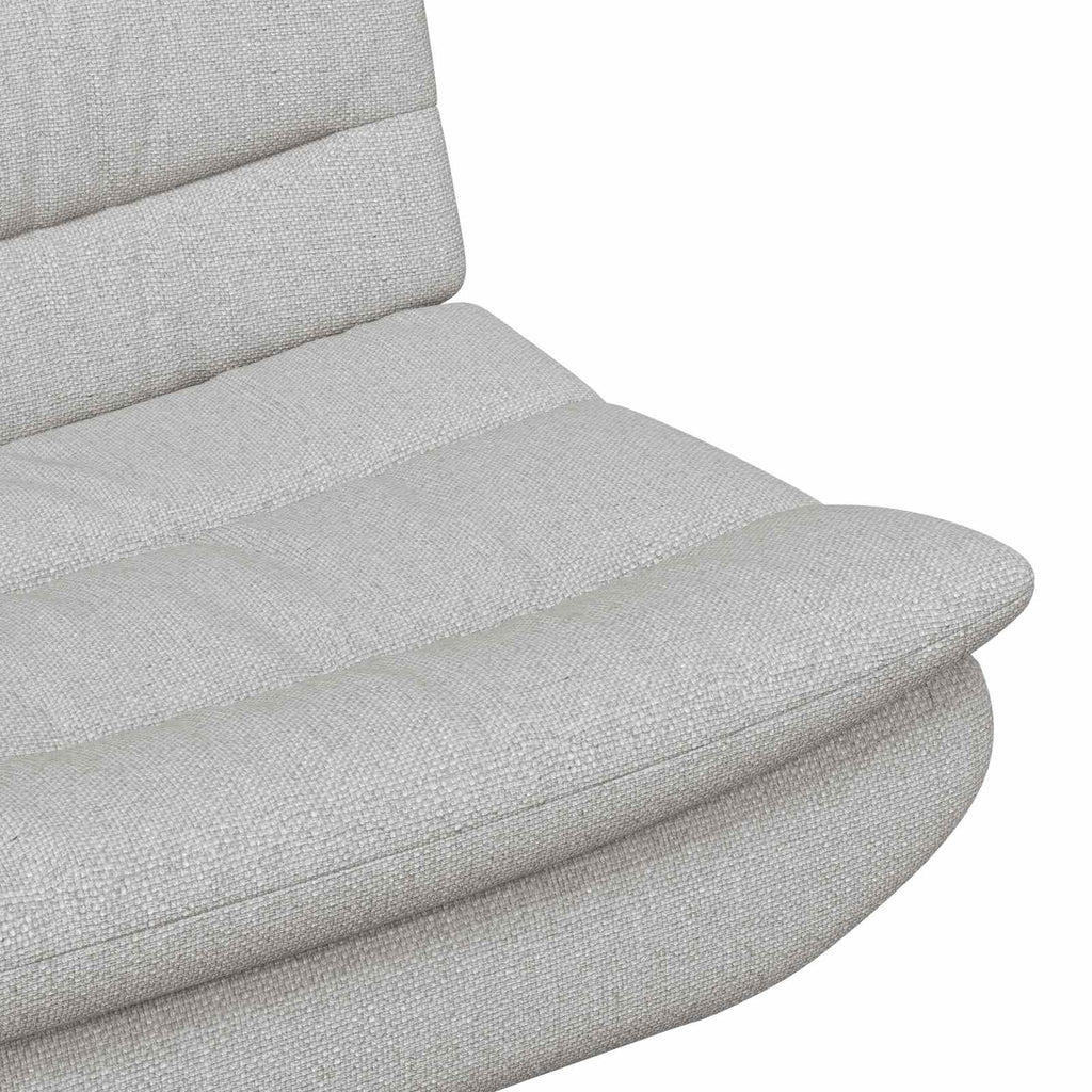 vidaXL Fotel obrotowy Szary chmur 63 x 75 x 76 cm tkanina