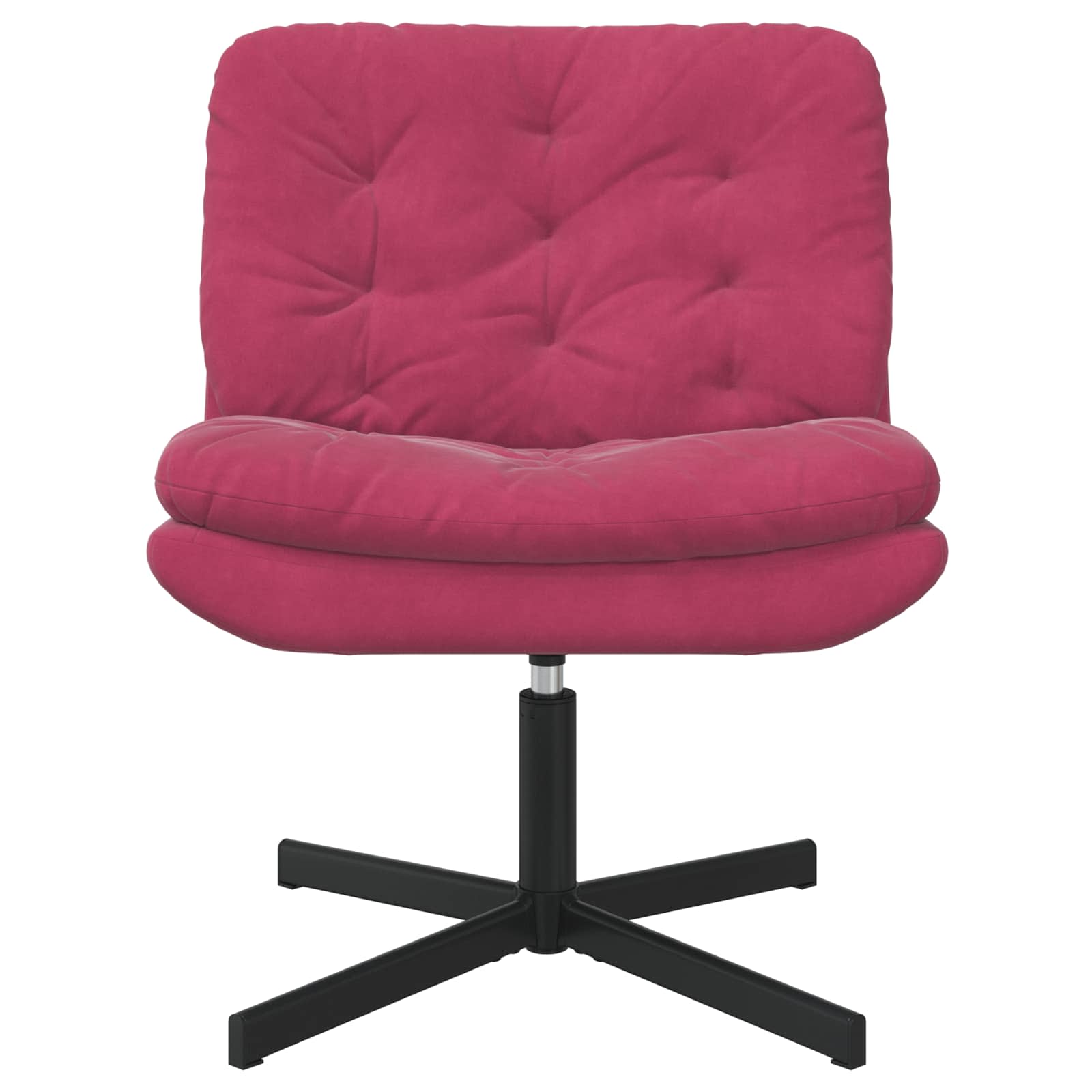 vidaXL Fotel relaksacyjny obrotowy Czerwone wino 63 x 75 x 76 cm