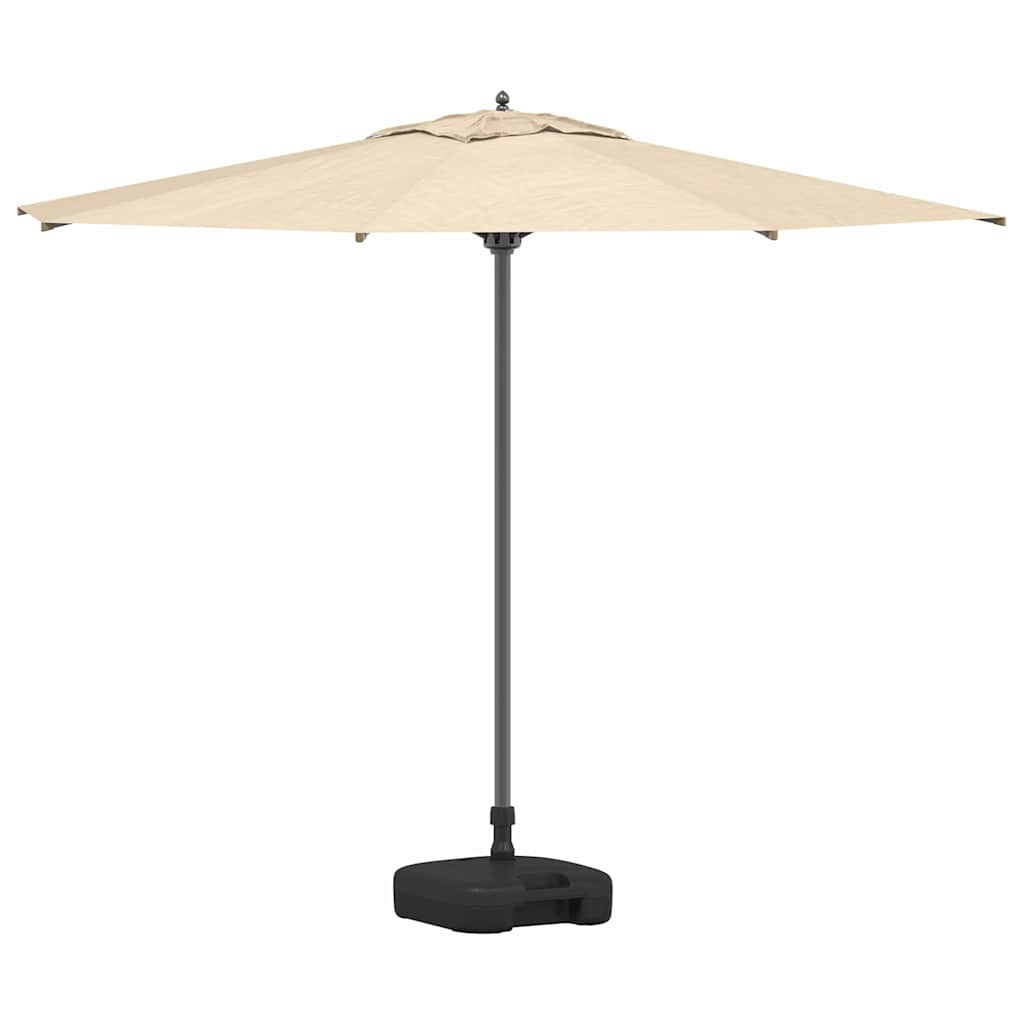vidaXL Podstawa do parasola Czarny 45 x 45 x 29,5 cm