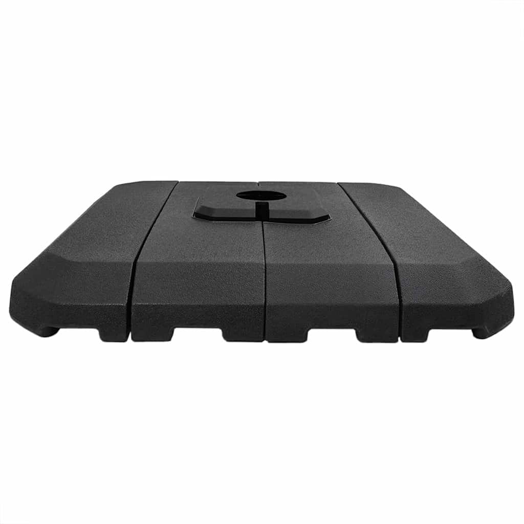 vidaXL Podstawa dla parasola wolnostojącego Czarny 98 x 98 x 98 cm