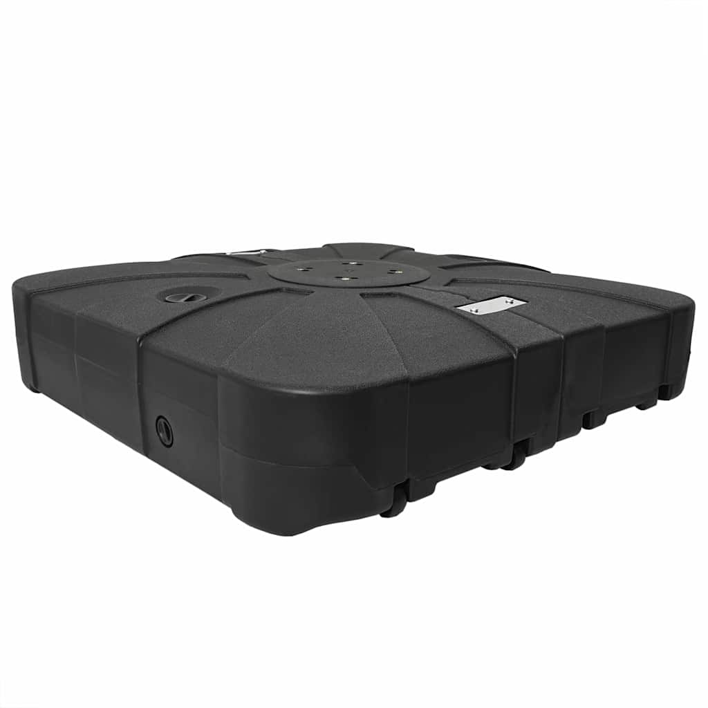 vidaXL Podstawa dla parasola wolnostojącego Czarny 86 x 86 x 19 cm