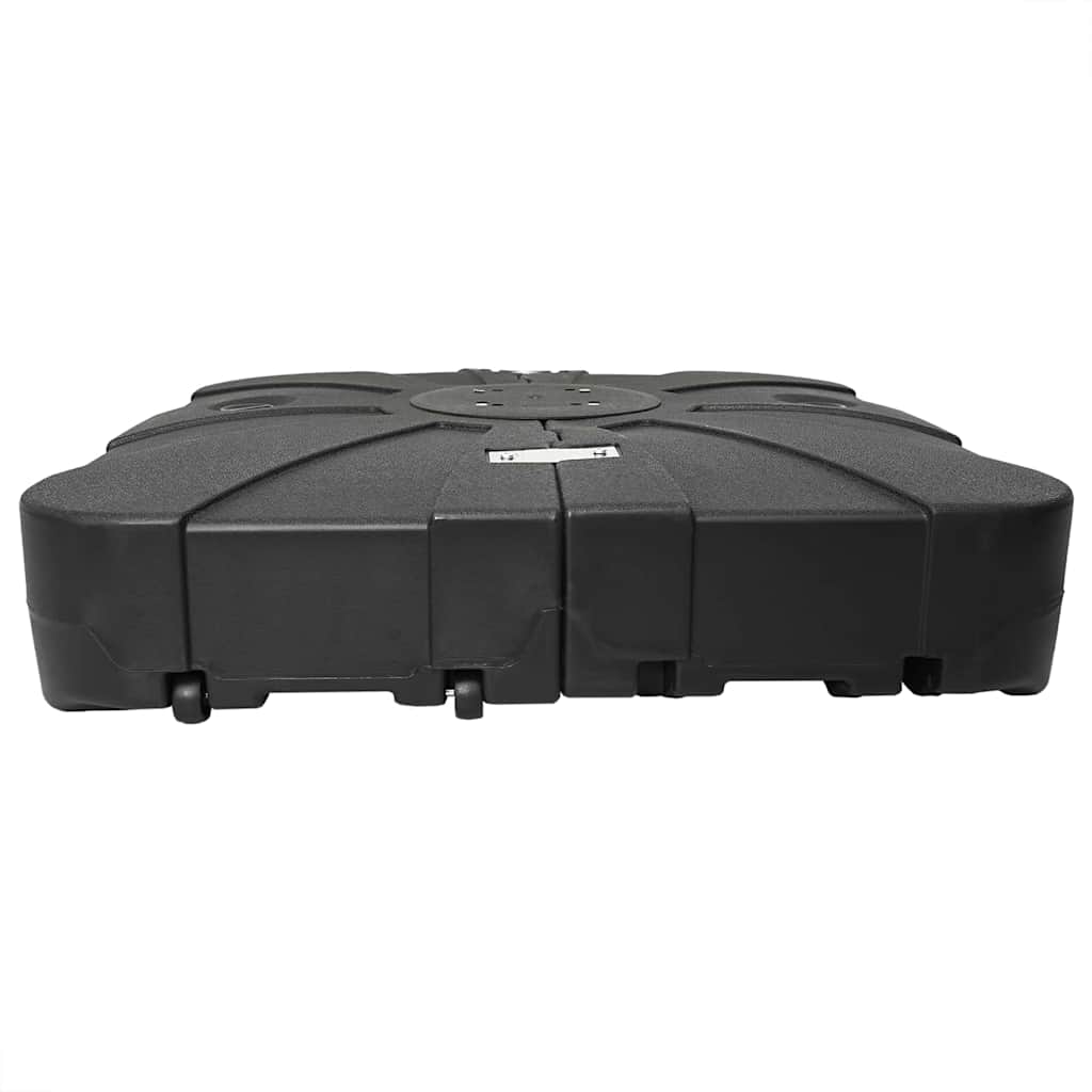 vidaXL Podstawa dla parasola wolnostojącego Czarny 86 x 86 x 19 cm