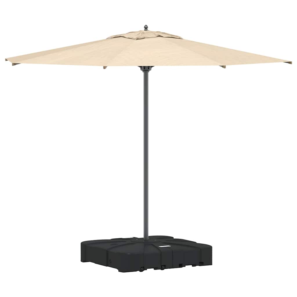 vidaXL Podstawa dla parasola wolnostojącego Czarny 86 x 86 x 19 cm