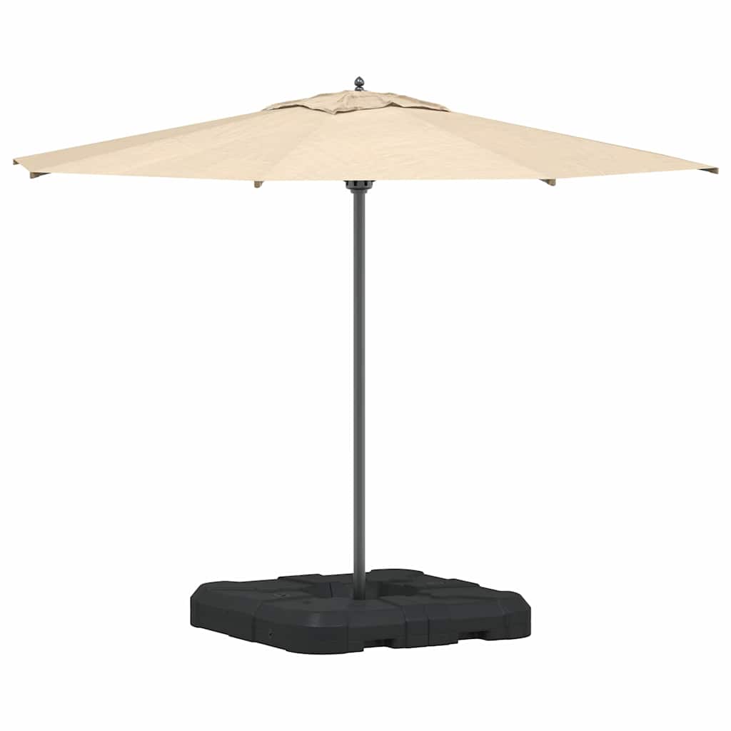 vidaXL Podstawa dla parasola wolnostojącego Czarny 88,5 x 88,5 x 12 cm